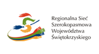 Logo Regionalnej Sieci Światłowodowej Województwa Świętokrzyskiego